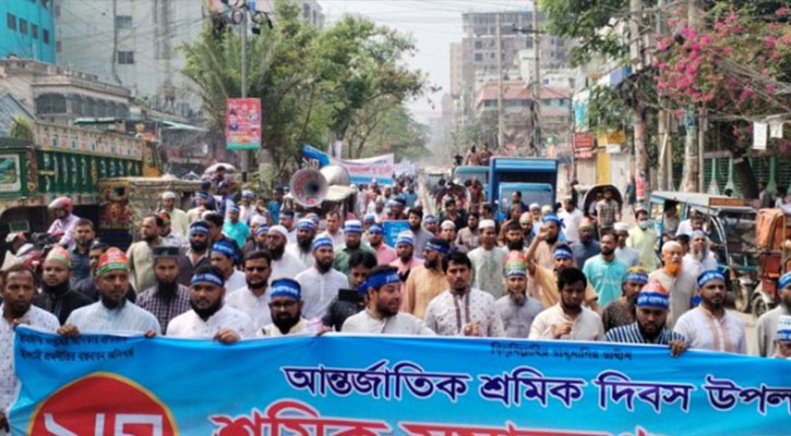 শ্রমিকের ন্যায্য অধিকার কেবল আল্লাহর আইনের মাধ্যমেই সম্ভব: জব্বার